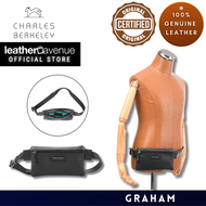 Charles Berkeley GRAHAM Waist Bag – Lightweight Durable and Perfect for On-the-Go Essentials (Graham