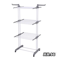 (JIJI.SG) VALFRID Foldable Clothes Rack /Drying Rack /Sturdy / Clothes Hanger