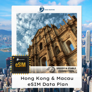 【eSIM】Hong Kong Macau eSim 5G (Daily 1GB–3GB I Total 3GB - 10GB) Travel eSim | GOGO ROAMING Travel e