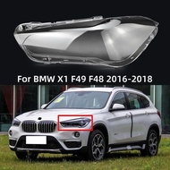 For BMW X1 F48 F49 2016 2017 2018 Car Accessories Front Headlights Glass Lens Shell Cover Replacemen