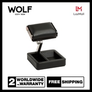 ขาตั้งนาฬิกา WOLF1834 รุ่น ROADSTER SINGLE TRAVEL WATCH STAND (Black)