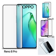For OPPO 強化玻璃保護貼 OPPO Reno 8 / Reno 8 Pro / A77 5G Tempered Glass Screen Protector (包除塵淸㓗套裝 Clearing Set Included)