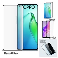 For OPPO 強化玻璃保護貼 OPPO Reno 8 / Reno 8 Pro / A77 5G Tempered Glass Screen Protector (包除塵淸㓗套裝 Clearing