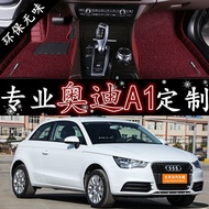 Imported Audi A1 Two Compartments 2 Doors/4 Doors 12/13/14/15 Years Dedicated Foot Mat Modified Larg