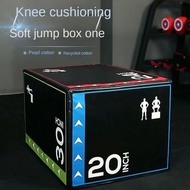 Plyo Soft Jump Box 3 in 1 Foam Jump Box Exercise Plyometric Training Box 75 * 61 * 51cm