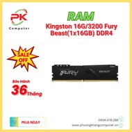 Kingston 16G3200 Fury Beast Ram (1x16GB) DDR4