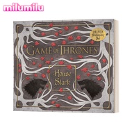 Milu บ้าน Game Of Thrones ชุดเครื่องเขียนดีลักซ์สตาร์คหนังสือภาษาอังกฤษดั้งเดิม