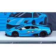 [Ready Stock 1pc] Car Gallery Lamborghini Bat LP670 SV Gui A Customized Gui Throne Blue Big Label SV