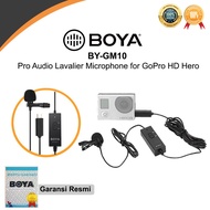 Boya BY-GM10 Pro Audio Lavalier Microphone for GoPro HD Hero