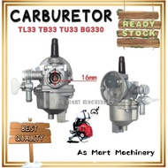 Carburetor Brush Cutter Mitsubishi TL33 TB33 TU33 BG330 T170 Mesin Rumput Tokai TL36