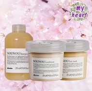 Davines Nounou Shampoo/Conditioner/Hair Mask 75/250/1000 ml​  แชมพูและทรีทเม้นท์สำหรับผมเสียและเคมีซ