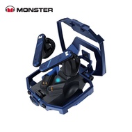 ของแท้ 100% Monster XKT09 BT5.2 ชุดหูฟังบลูทูธไร้สายหูฟังกีฬาซับวูฟเฟอร์ HIFI เสียงเซอร์ราวด์สแตนด์บ