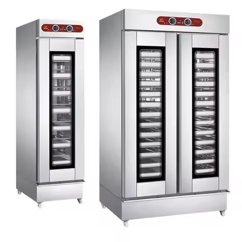 Commercial Bread Fermentation Proofer Fully Automatic Dough Proofing Cabinet Bakery Steamed Bun Proo