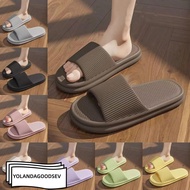 YOLANDAGOODSEV Slipper - EVA Soft Sole, Non-Slip Beach & House Shoe