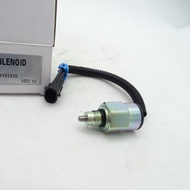 โซลินอยด์วาล์วโซลีนอยด์ปิดเปลวไฟ84151310อะไหล่รถขุด LX985 LX885 L465เครื่องยนต์ L565ปิด