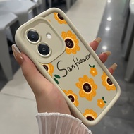 Case For OPPO A3 4G A3 Pro 5G A3X 4G A3X 5G A40 A60 5G Three-Color Flower Phone Silicone Shockproof