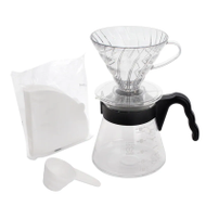 日本 Hario V60 手沖咖啡套裝 (GJHA-VCDS-02BEU) | 700ML咖啡壺 | 可沖2杯咖啡