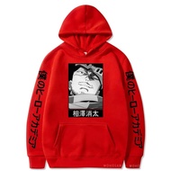 My Hero Academia  Anime Sweatshirts Aizawa Shouta Laugh Printed Hoodie Cartoon Style Women Men Casua