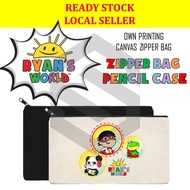 Ryan’s World Mystery Mask / Ryan Toys Review / Canvas Zipper Bag / Ryan Pencil Case  – READY AND LIM