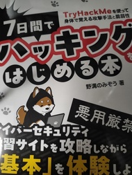 7日間でハッキングをはじめる本 TryHackMe 野溝のみぞう