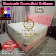 KATIL DIVAN BALDU / HANDMADE CHESTERFIELD BALDU PREMIUM 🪡/Divan Baldu Queen/ Katil Divan/ Queen Bedf