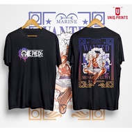 UNIQ.PRINTS LUFFY GEAR 5 CHROME GRAPHIC COTTON TSHIRT FOR MEN