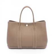 【二手】愛馬仕 HERMES 托特包 Garden Party TPM Etoupe 皮革 Garden Party TPM Etoupe 女士二手 A