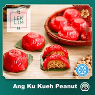 [Lek Lim] Frozen Ang Ku Kueh Peanut (红龟果-花生) (6pcs) (Halal Certified) (Redeem-In-Store/Self-Pick Up only)