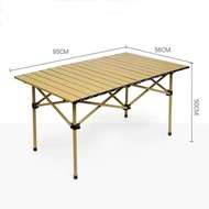Outdoor Portable Camping Glamping Folding Table Aluminum