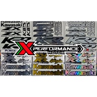 [Hot Item] KAWASAKI NINJA👉ZXR/RR150/KR150/KRR/ZX150 -  BODY STICKER - CHROME STICKER
