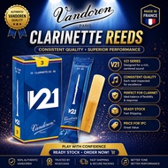 Vandoren Bb Clarinet V21 Reed - 1pc Only 单簧管竹片 1片装