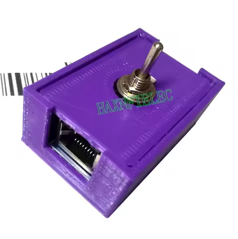 1PCS RJ45 LAN CAT5/CAT6 Twisted Pair Control Switch Toggle Switch Network Cable Switch