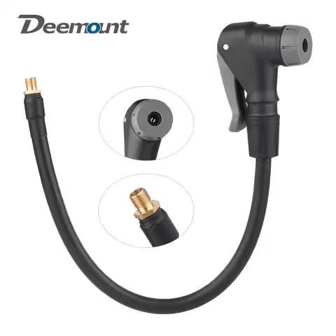 Bicycle 20/30/50cm AV/FV Pump Extension Adaptor MTB Road Bike Schrader or Presta Air Pump Tire Infla