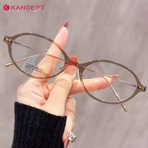 KANSEPT Lunette Myopia Glasses for Women Optical Lenses Woman Anti Blue Light Reading Glass Eye-glas