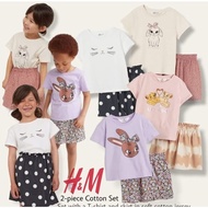 Hm Girls Set / hmn suit / hm children's suit / hm children's suit / children's skirt suit / hm kids