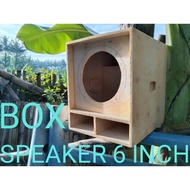 Speaker Box 6 INCH, P 28, L 22 cm, H 29 cm