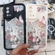 OPPO A55 BUTTERFLY MOTIF SILICONE CASE