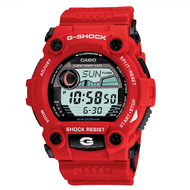 Casio นาฬิกาผู้ชาย สายเรซิ่น รุ่น G-7900-4 - Red