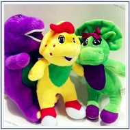 econsafe Malaysia Barney and Friends Soft Plush Toy with Music Player Dinosaur Toy for Boys and Girls