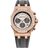 Box Box Certificate [New] Coins Oak Oak Offshore Type Rose Gold Diamond Luxury Product Men's Watch 2