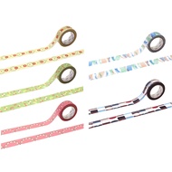 MT 1P Kamoi Retro Design Washi Tape - Button/ Floral Lace/ Small Pattern/ Swing/ Label