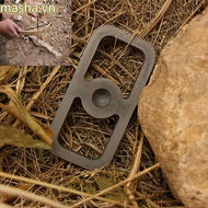 Fire Starter, Carbon Steel Portable Fire Striker, Durable Lightweight Primitive Fire Starter  Activi