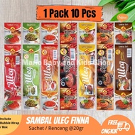 Sambal Uleg Finna (Isi 10) Sachet / Renceng - Sambel Uleg