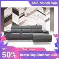 NUCCA N6237 Comfort L shape sofa [Free delivery in West Malaysia] [Can choose Water Resistance Fabric or Casa Leather]