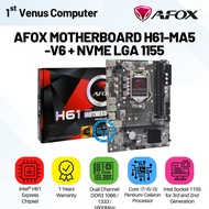 Afox H61 Motherboard Support NVME IH61-MA2-V6 (Intel LGA 1155, DDR3)