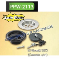 Waste For Kitchen Sink Faucet Sink Waste Toilet Basin Waste Fitting With Chain 32mm 40mm Waste Sinki