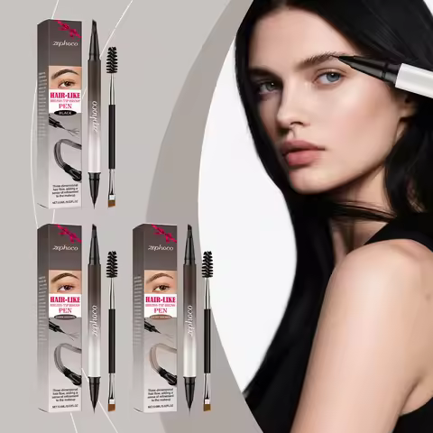 Natural Wild Eyebrow Pencil • Smooth Core • High Color • Dual-ended • Easy to Use • Perfectly Fills