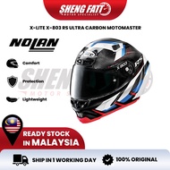 NOLAN XLITE X-803 MOTOMASTER Full Face Helmet Motor Visor Topi Keledar Keselamatan Full Face Original