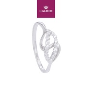 HABIB 750/18K White Gold Ring GRT290