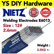 NIETZ Welding Electrodes E6013 Size 12# 2.6mm 2.5KG+-